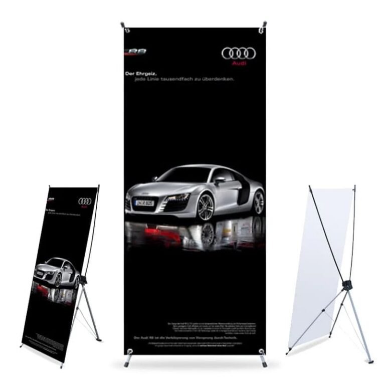 single sided banner